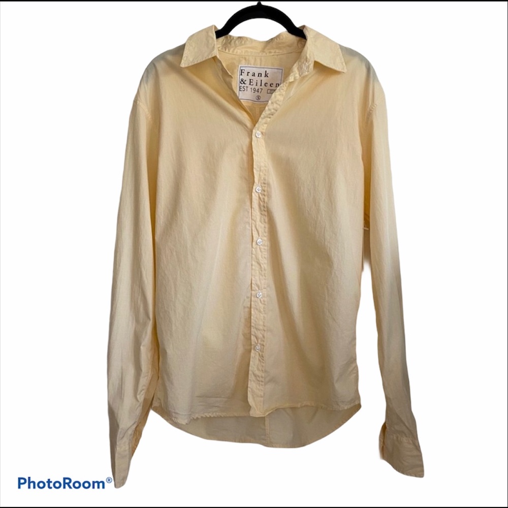 Frank & Eileen Light Yellow Button Down Shirt